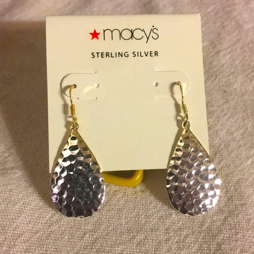 Macy’s Sterling Silver Earrings